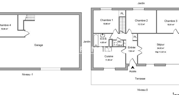 Location Maison 5 pièces 94.6 m² - Goyrans 31120