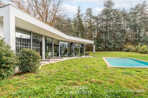Maison d’architecte avec piscine