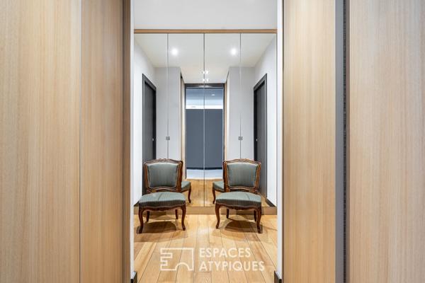 Maison d’architecte avec piscine