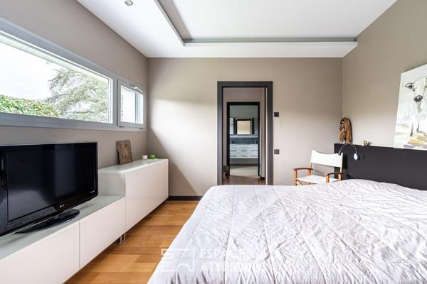 Maison d’architecte avec piscine