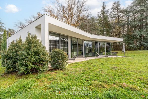 Maison d’architecte avec piscine