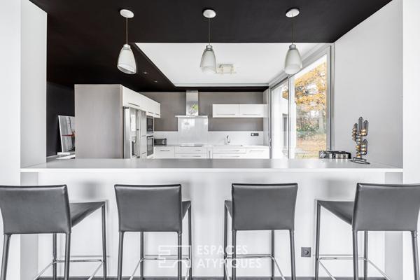 Maison d’architecte avec piscine