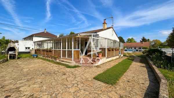 PAUCOURT – Plain-pied 3 chambres avec véranda, garage et jardin
