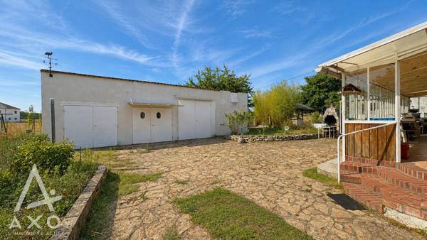 PAUCOURT – Plain-pied 3 chambres avec véranda, garage et jardin