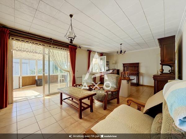PAUCOURT – Plain-pied 3 chambres avec véranda, garage et jardin