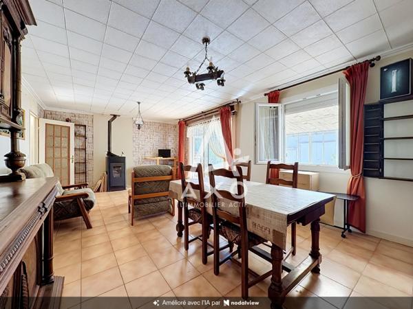PAUCOURT – Plain-pied 3 chambres avec véranda, garage et jardin