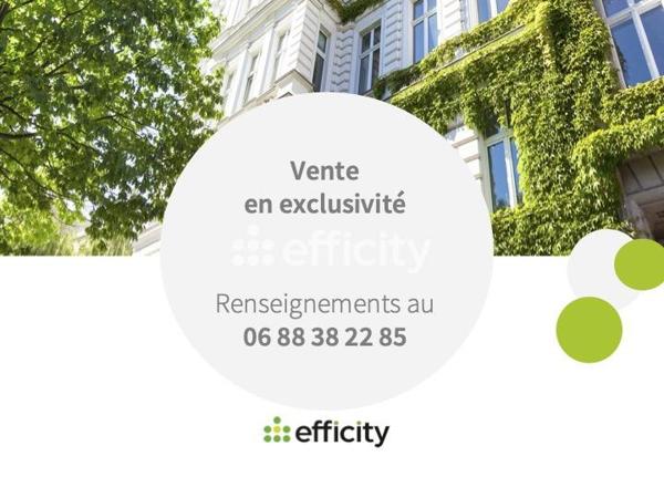 Appartement 2 pièces - 57 m² Exclusivité efficity