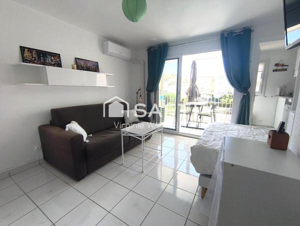 Studio excellent état - Parking privé - Proche mer