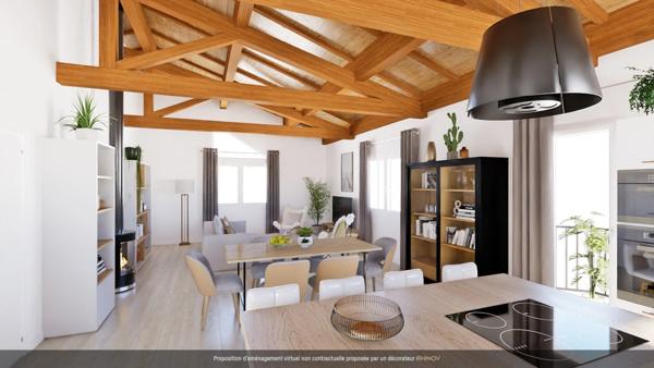 Haute Savoie (74), à vendre SAMOENS - Domaine skiable Grand-Massif - Appartement T3 82,73 m²