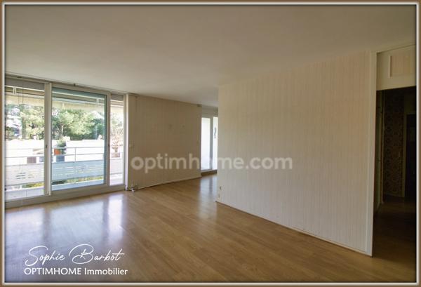 LA TESTE DE BUCH limite ARCACHON - appartement T3/T4 en résidence avec parking - A rafraîchir