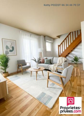 Nouveau - Appartement T2 duplex au 3 étage d'une copropriété calme, situé à deux pas du pont de la Tortière (44390)