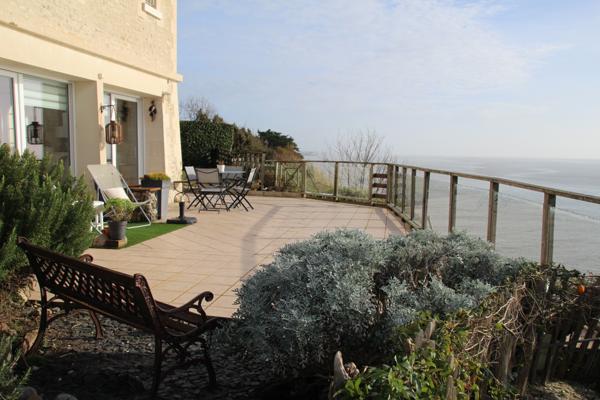 Face à l'estuaire, appartement vue panoramique