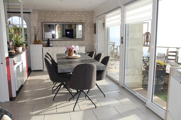 Face à l'estuaire, appartement vue panoramique