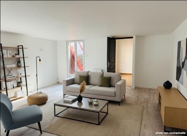 Maison atypique, 3 pièces, avec terrasse de toit – Secteur piscine