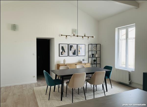 Maison atypique, 3 pièces, avec terrasse de toit – Secteur piscine