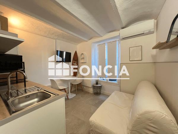 Location Studio meublé 12.48 m² - 16 RUE LEON NOEL Cannes 06400