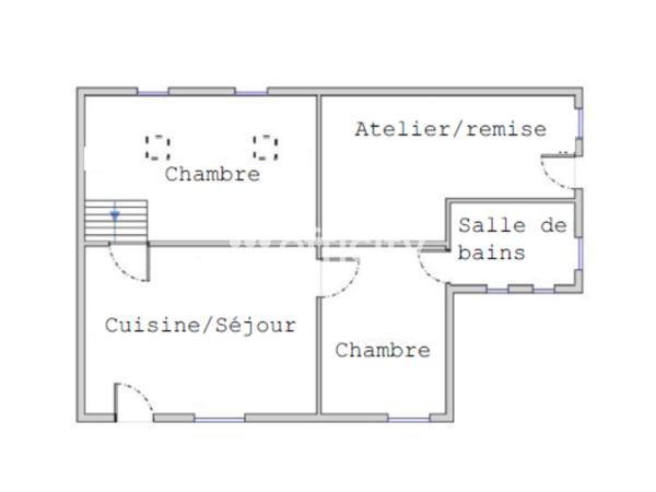 Maison 3 pièces - 54 m²