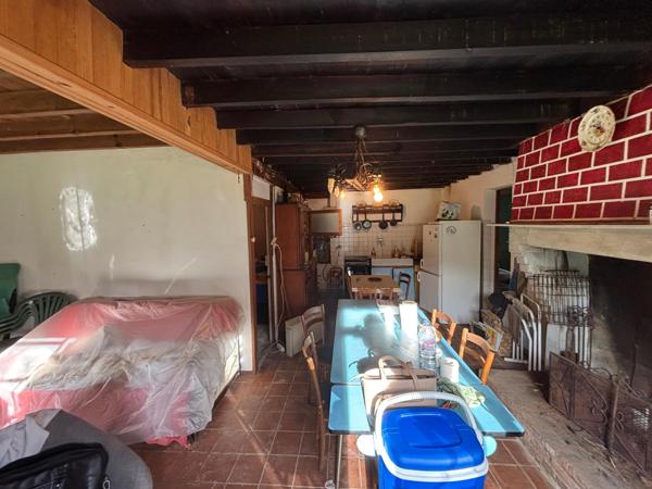 MAISON A FORT POTIEL A RENOVEE AVEC 2 GRANGE DE 100M2