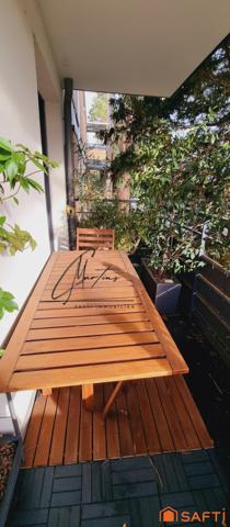 À vendre Appartement – F2/3 avec balcon - proximité centre et Gare , box et cave dans résidence récente