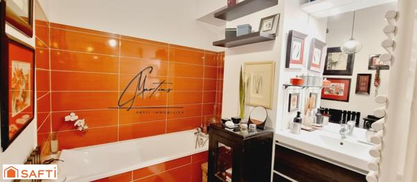 À vendre Appartement – F2/3 avec balcon - proximité centre et Gare , box et cave dans résidence récente