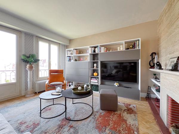 Magnifique Appartement rénové à vendre à Angers - Boulevard Foch -quatrième étage - 114 m² - Ascenseur