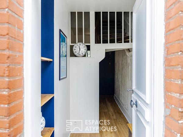 Appartement cocooning sous les toits