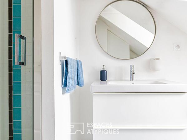 Appartement cocooning sous les toits