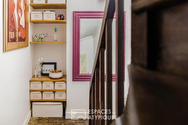 Appartement cocooning sous les toits
