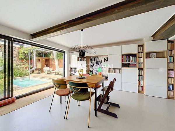 A VENDRE - PORTET-SUR-GARONNE - LE CHARME D'UNE MAISON DE VILLAGE AVEC UNE PISCINE !