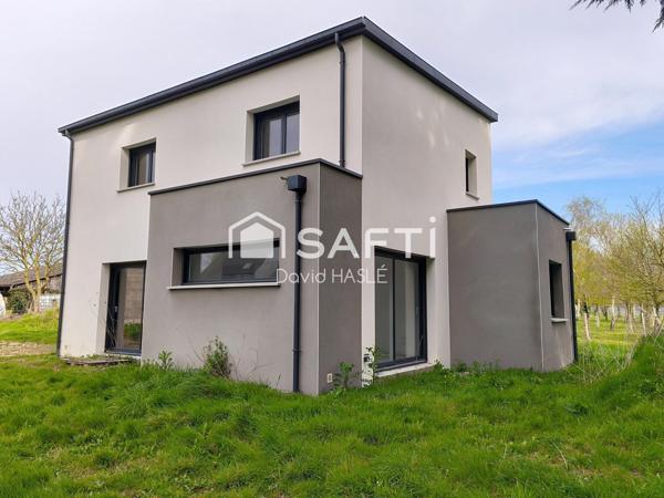 Maison récente à terminer