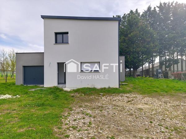 Maison récente à terminer