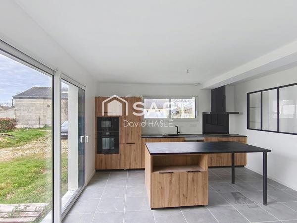 Maison récente à terminer