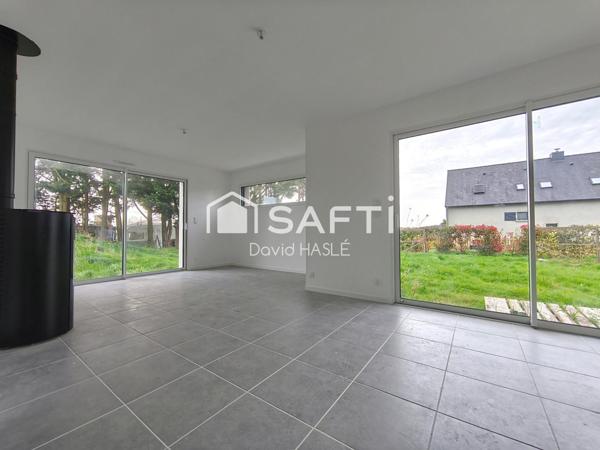 Maison récente à terminer