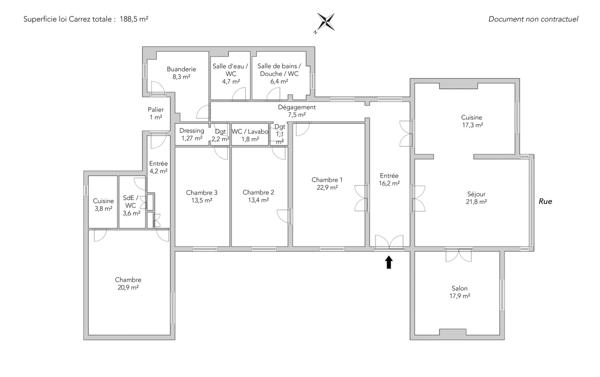 Appartement Paris 17e - COURCELLES / MONCEAU