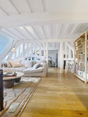 Duplex dernier étage centre-ville.