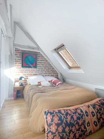 Duplex dernier étage centre-ville.