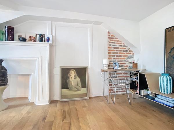 Duplex dernier étage centre-ville.