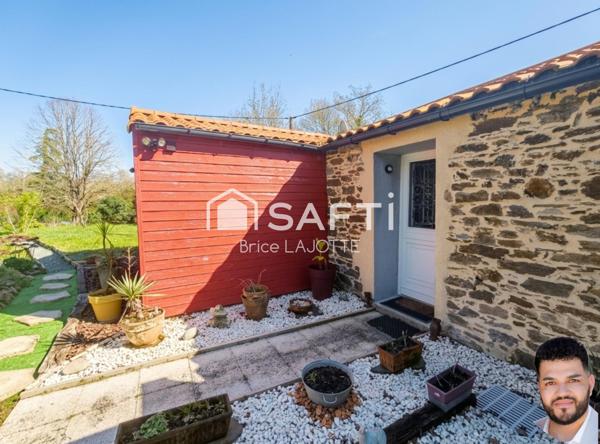 Maison de campagne calme, 2 chambres, dressing, véranda et jardin arboré.