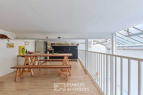 Local commercial à usage mixte esprit atelier