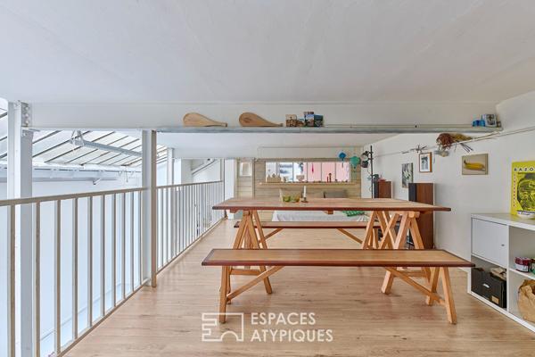 Local commercial à usage mixte esprit atelier