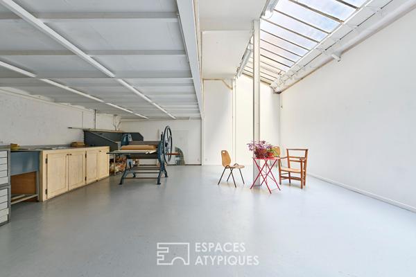 Local commercial à usage mixte esprit atelier