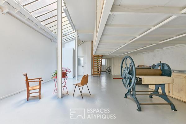 Local commercial à usage mixte esprit atelier