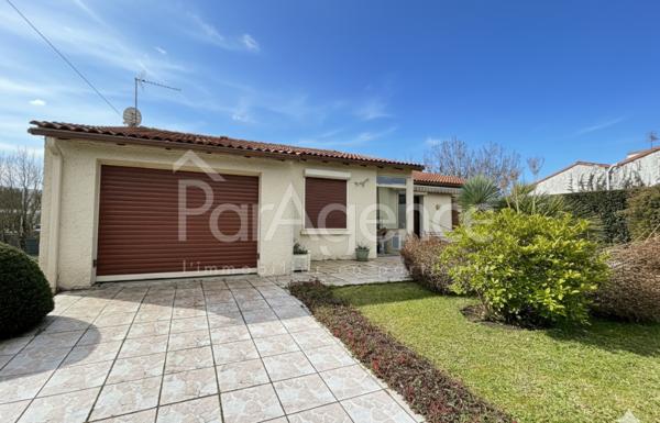 Maison de plain pied - proche centre-ville