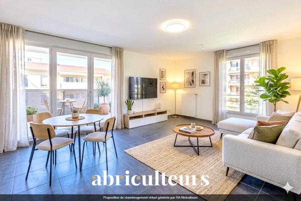 Superbe appartement 4 pièces de 85 m² avec grand balcon,en vente à Vénissieux Paul Bert (69200)