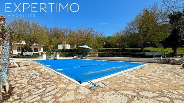 Étampes (91150) A VENDRE Propriété 170 m² (surface total 220 m²) piscine sur 3200 m² de terrain dans environnement rare et rec