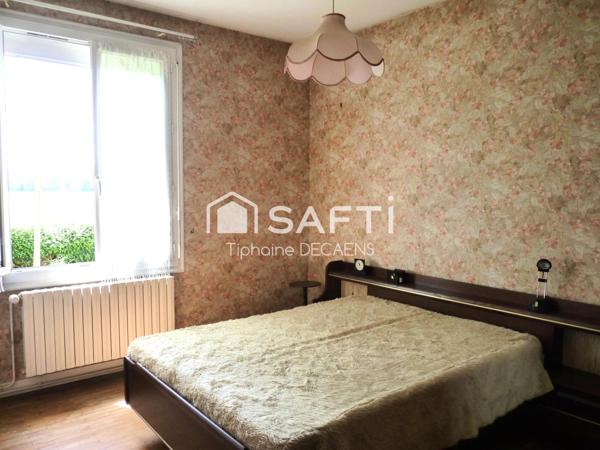 Maison F5, village calme, plein pied, dependance