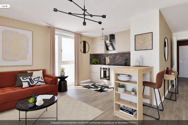 Appartement à vendre |  Aubergenville |  3 pièces | 52 m²