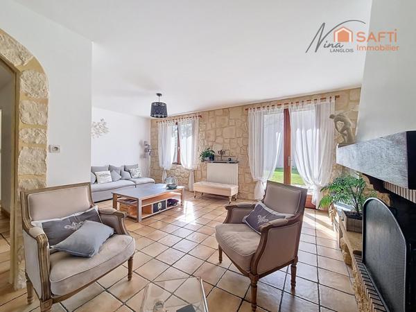 Maison individuelle 5 pièces – 101 m² – Terrain 430 m² – Exposition Sud – Proche RER