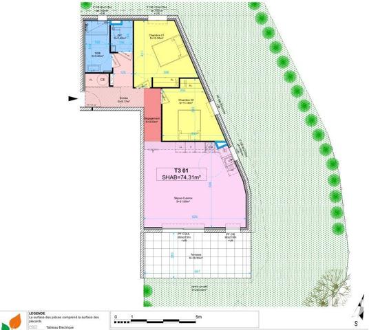 Appartement à vendre 3 pièces 74 m² Saint-Raphaël