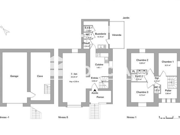 Location Maison 4 pièces 92.9 m² - LA REVETIZON Beauvoir /Niort 79360
